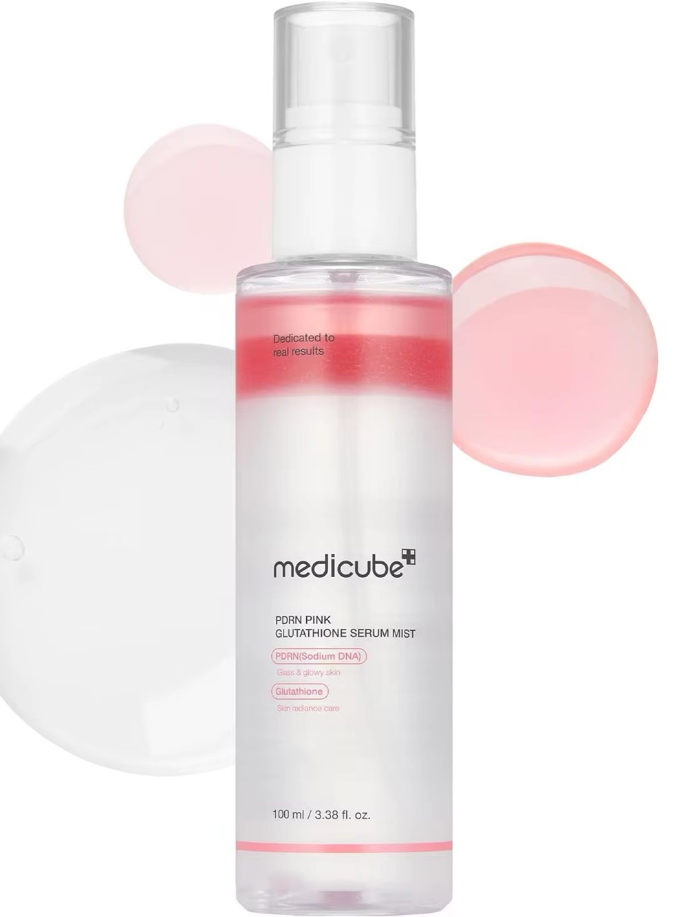 Medicube PDRN Pink Glutathione Serum Mist — Pink